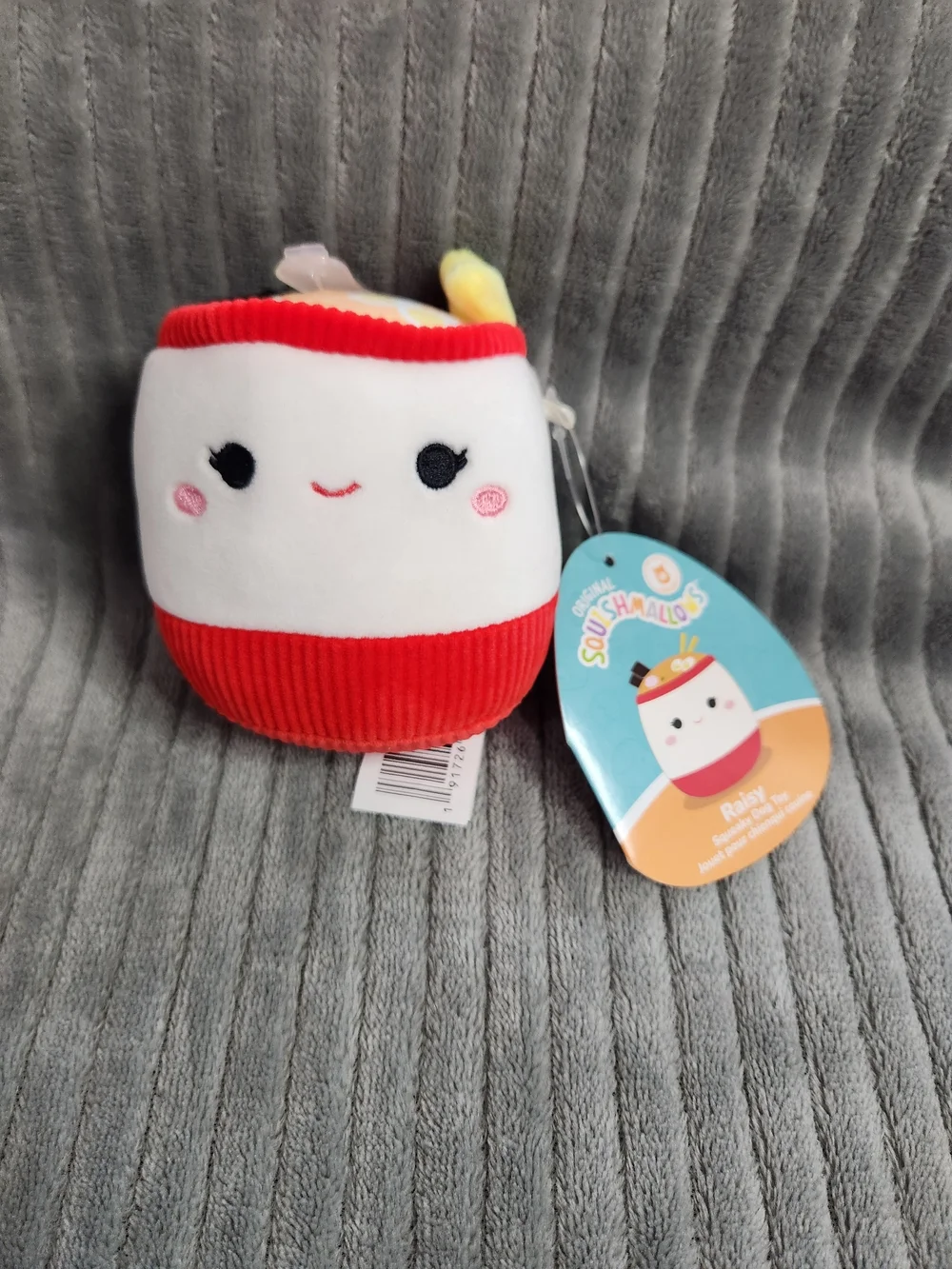 Original Squishmallow Squeaky Dog Toys Raisy Plush Toy NEW